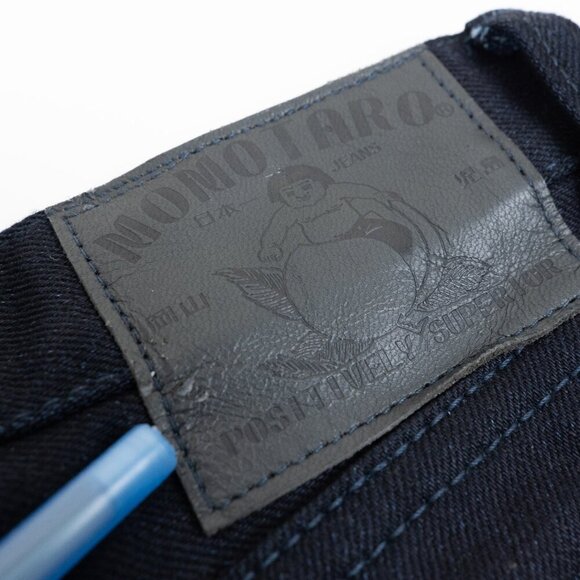 Momotaro Selvedge Denim Jeans 0306-IBSP Tight Tapered 15.7oz Indigo Black Japan - Picture 12 of 16